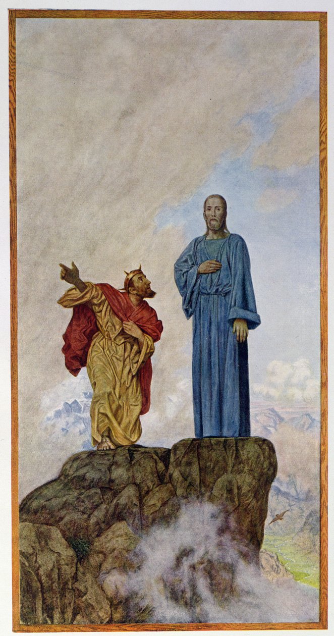 The Temptation of Christ, ilustrace z 