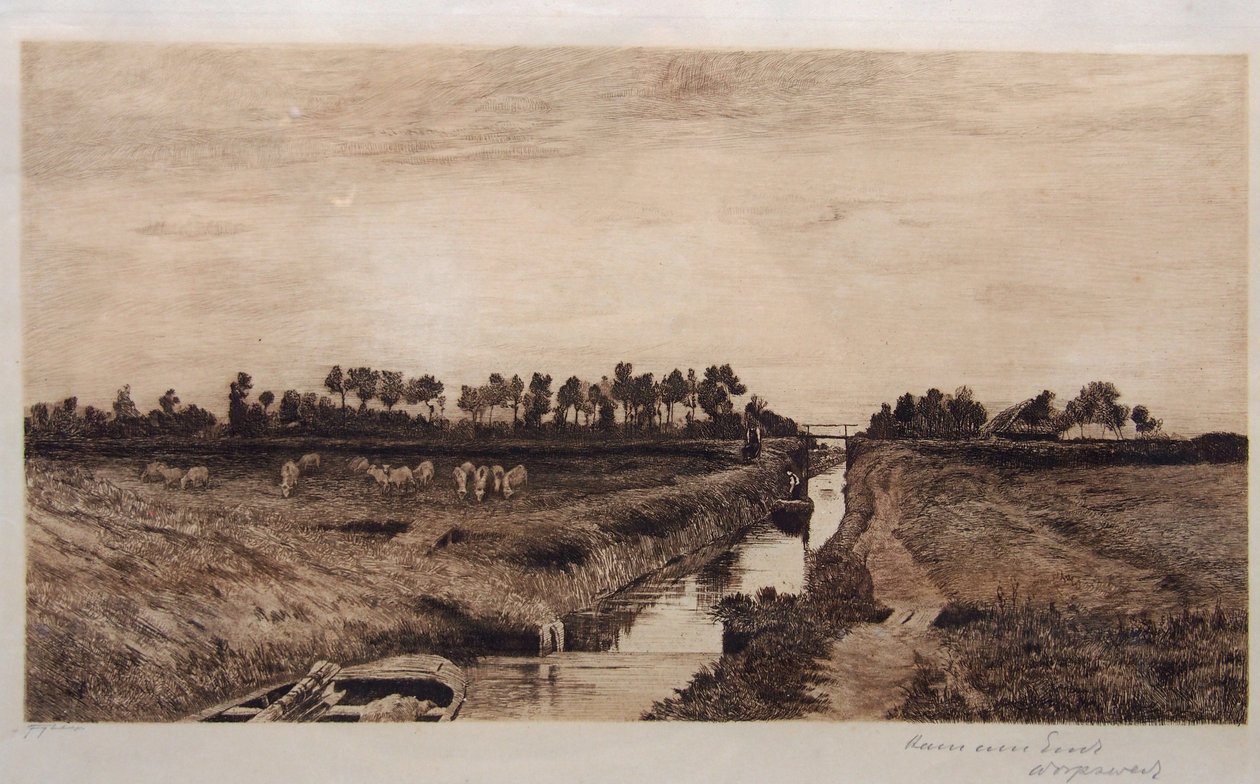 Letní večer od Hans am Ende