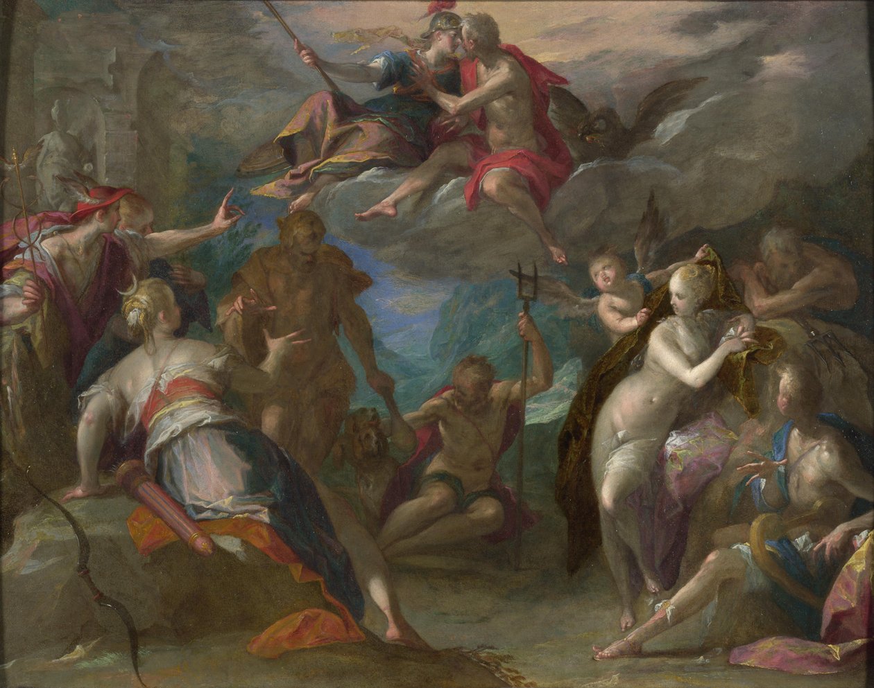 The Amazement of the Gods od Hans von Aachen  
