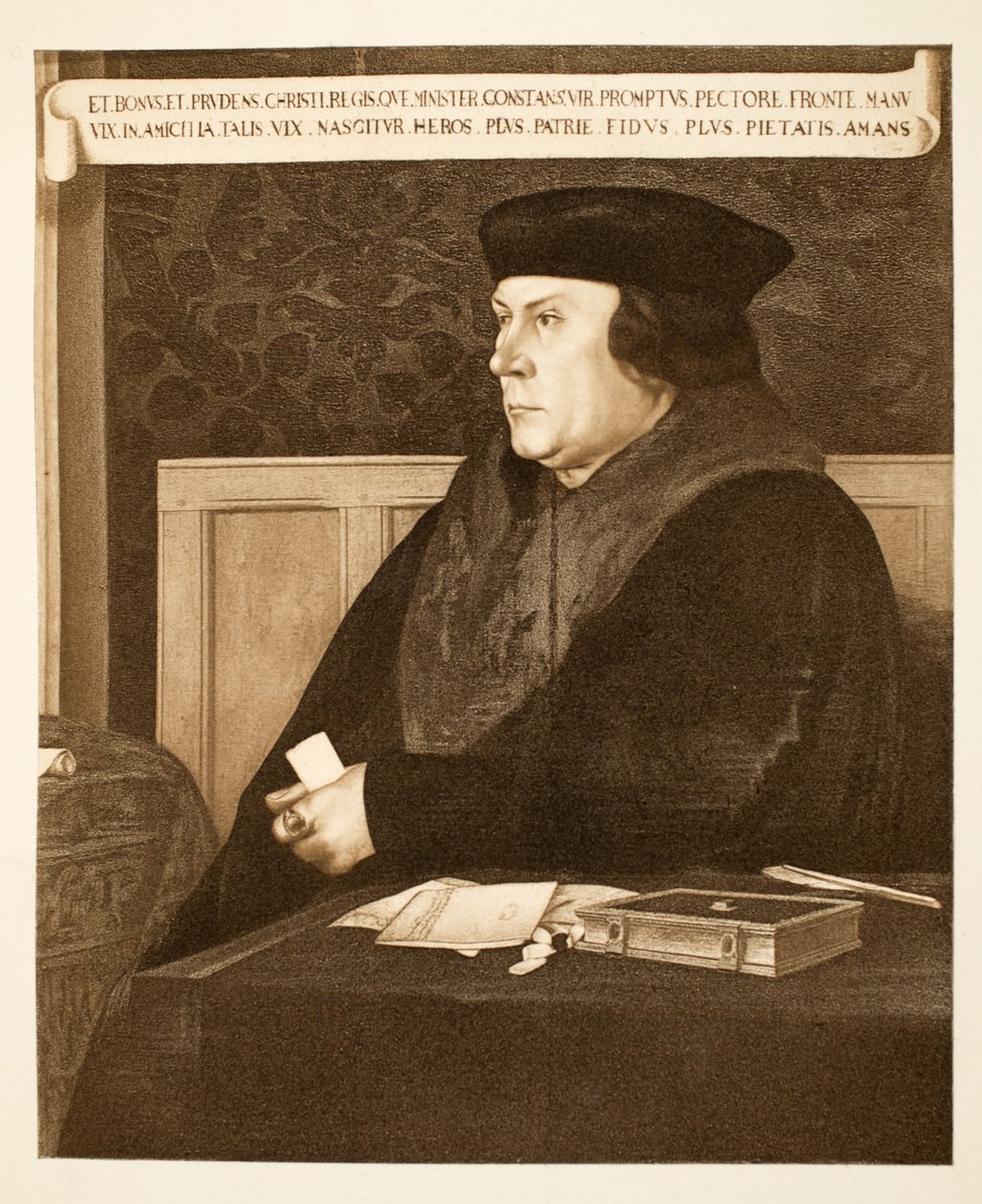 Thomas Cromwell, hrabě z Essexu, kolem 1537, hospoda. 1902 (kolotyp) od Hans (after) Holbein the Younger