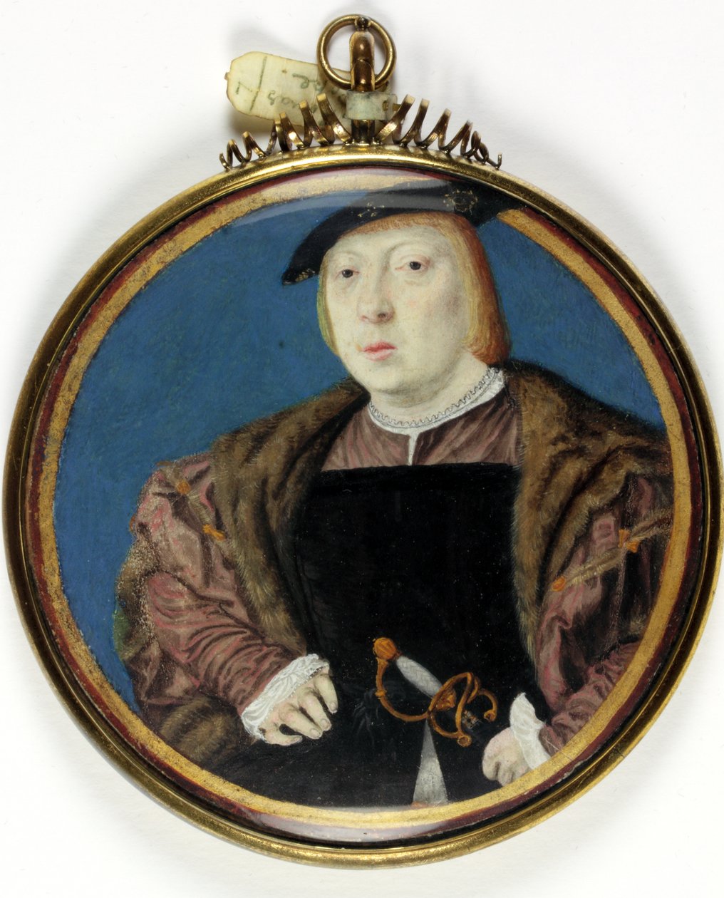Sir Thomas Pope (akvarel na pergamenu) od Hans (circle of) Holbein the Younger