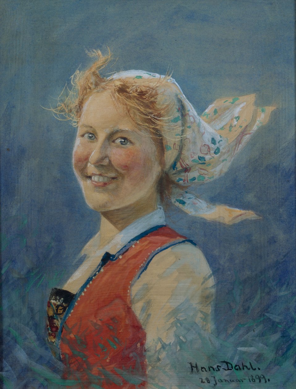 Šťastný od Hans Andreas Dahl