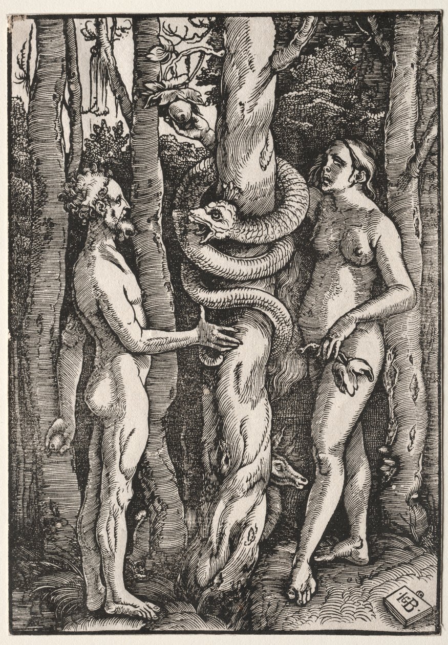 Adam a Eva od Hans Baldung
