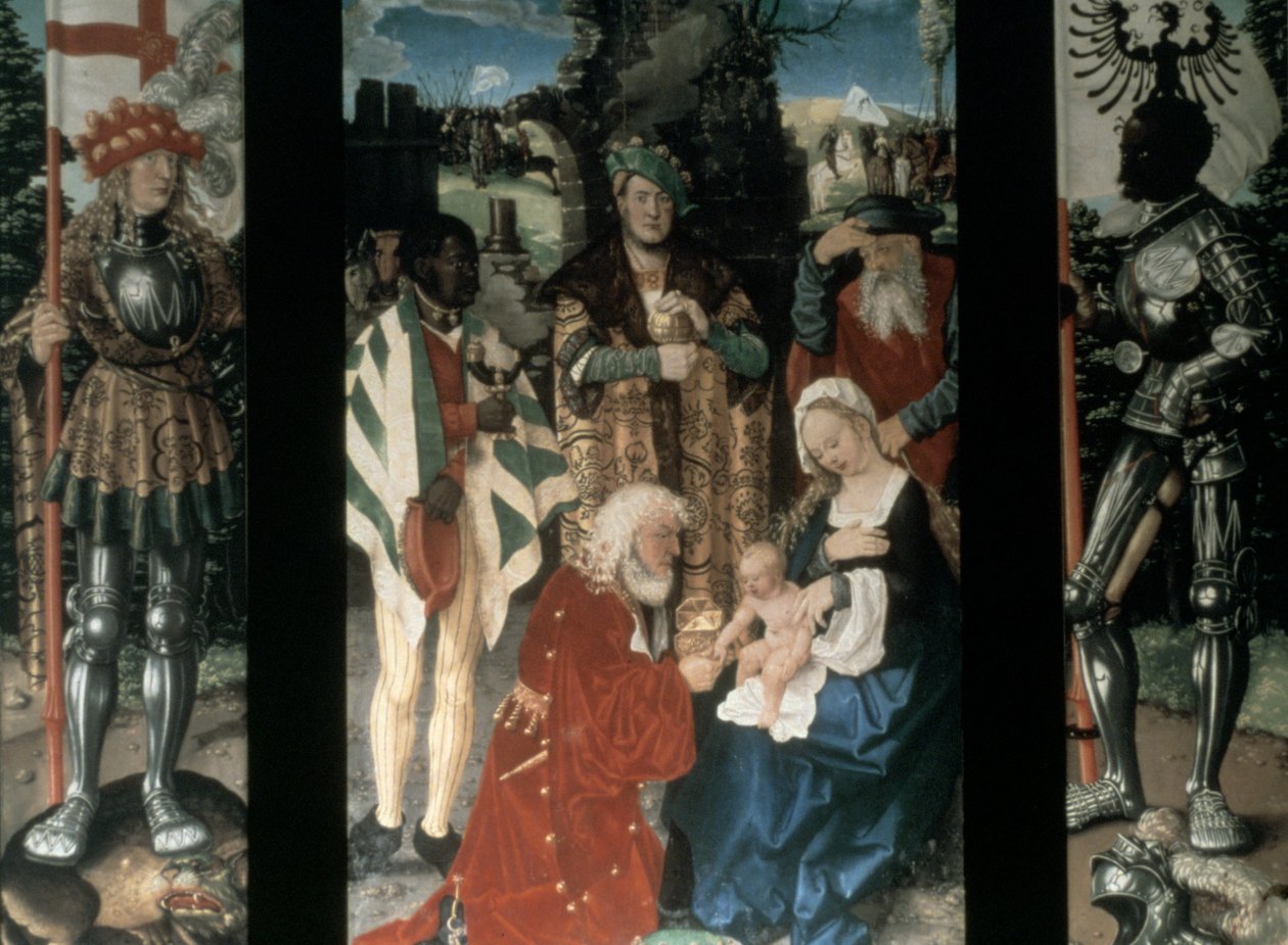 Klanění tří králů, 1507 od Hans Baldung