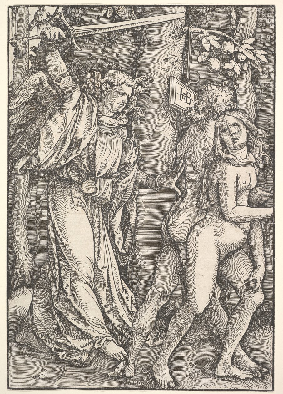 Vyhnání z ráje, 1514. od Hans Baldung