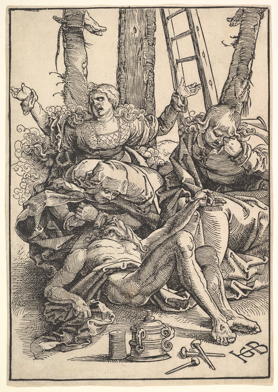 Oplakávání pro Krista, 1510. od Hans Baldung
