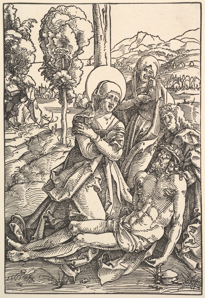 Oplakávání pro Krista, 1510. od Hans Baldung