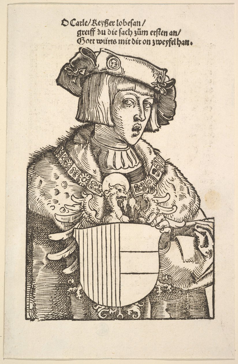 Portrét Karla V. od Hans Baldung