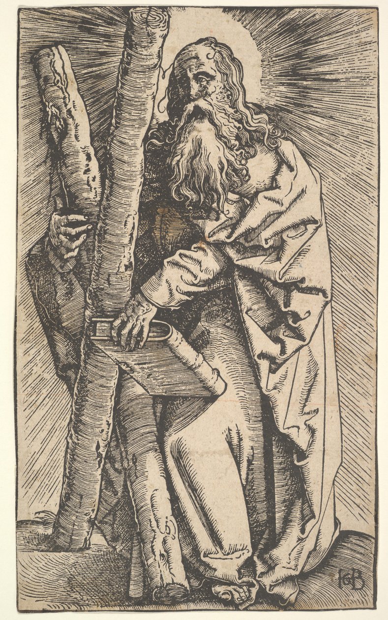 Svatý Ondřej, 15.-16. století. od Hans Baldung