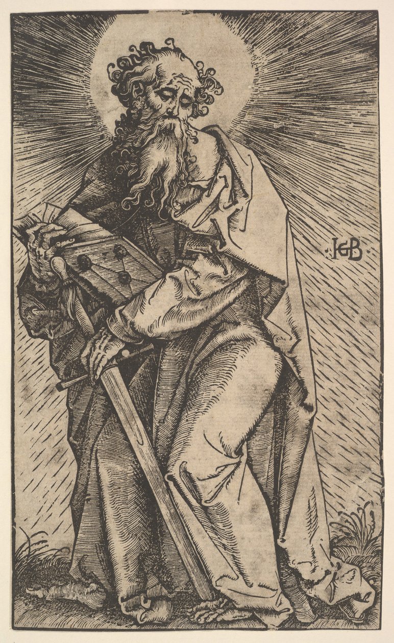 Svatý Pavel od Krista a apoštolů, 1519. od Hans Baldung