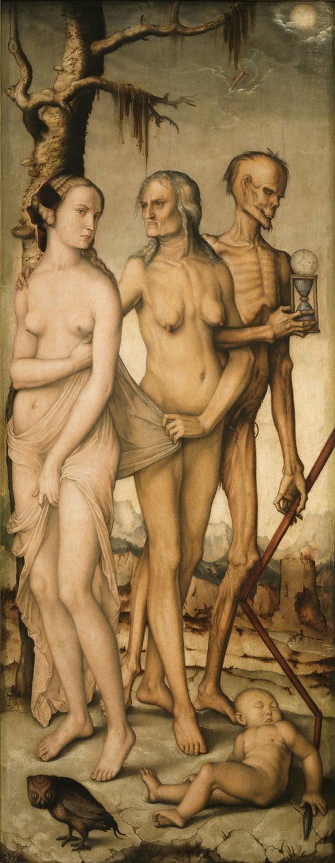 Věk a smrt od Hans Baldung