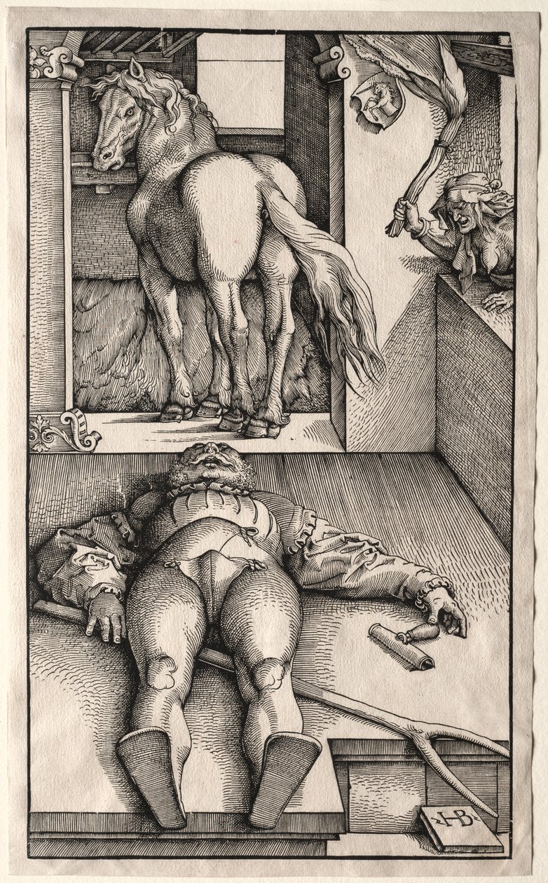 Začarovaný ženich od Hans Baldung