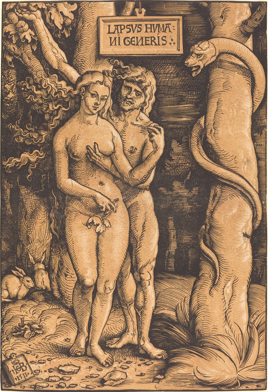 Adam a Eva od Hans Baldung Grien