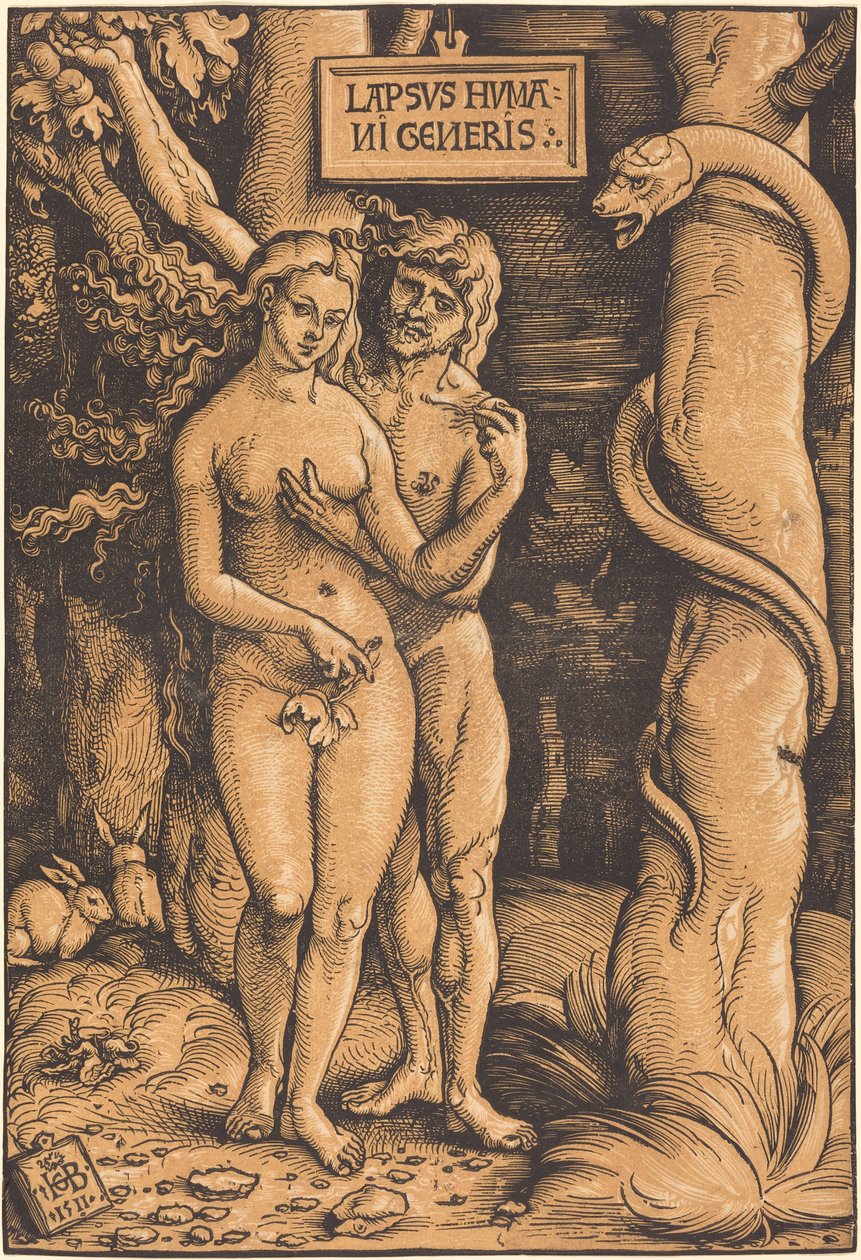Adam a Eva od Hans Baldung Grien