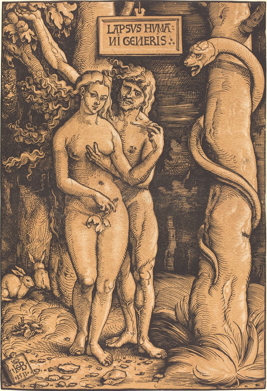 Adam a Eva od Hans Baldung Grien