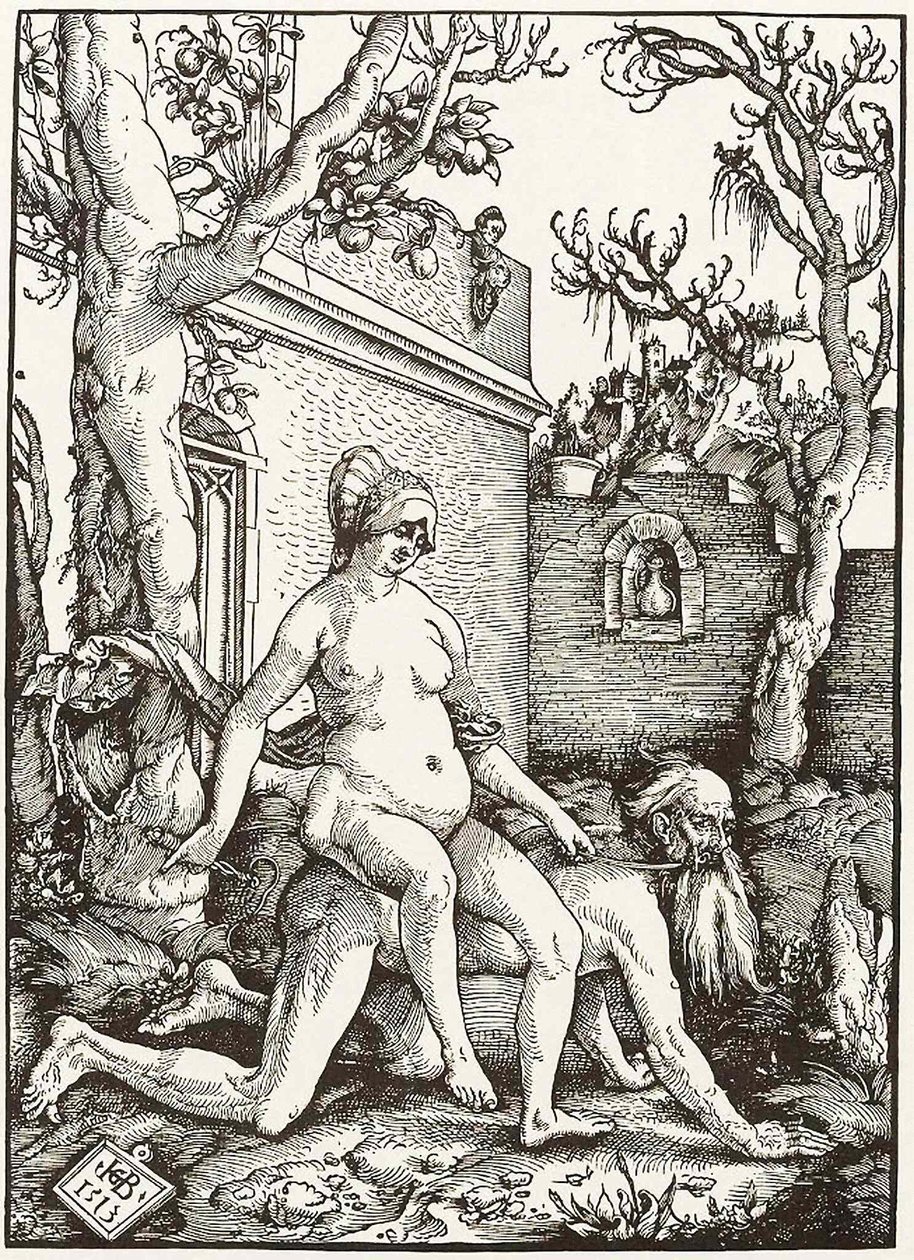 Aristoteles a Phyllis od Hans Baldung Grien