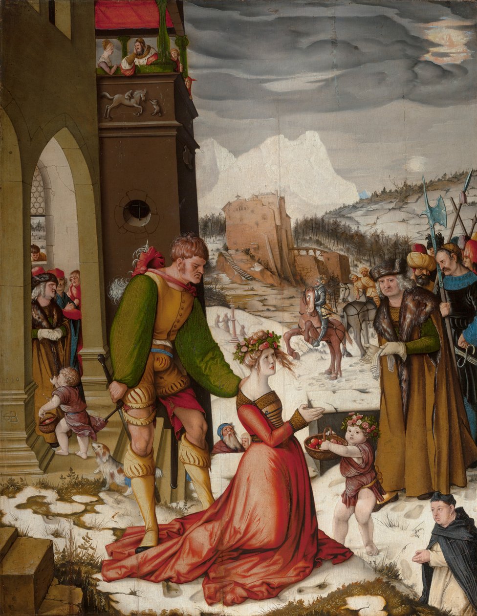 Stětí svaté Doroty od Hans Baldung Grien