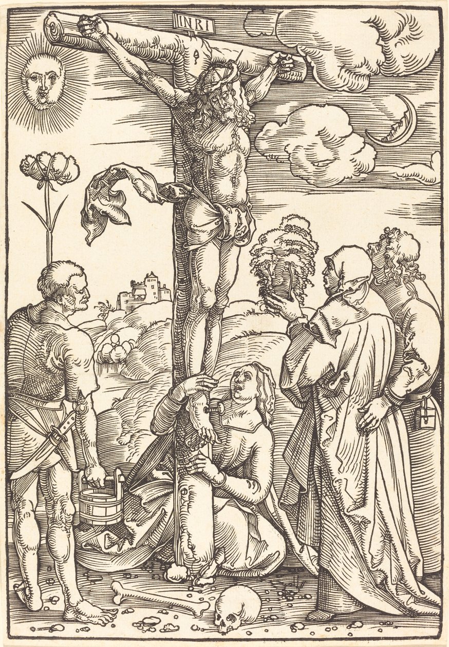 Kristus na kříži od Hans Baldung Grien