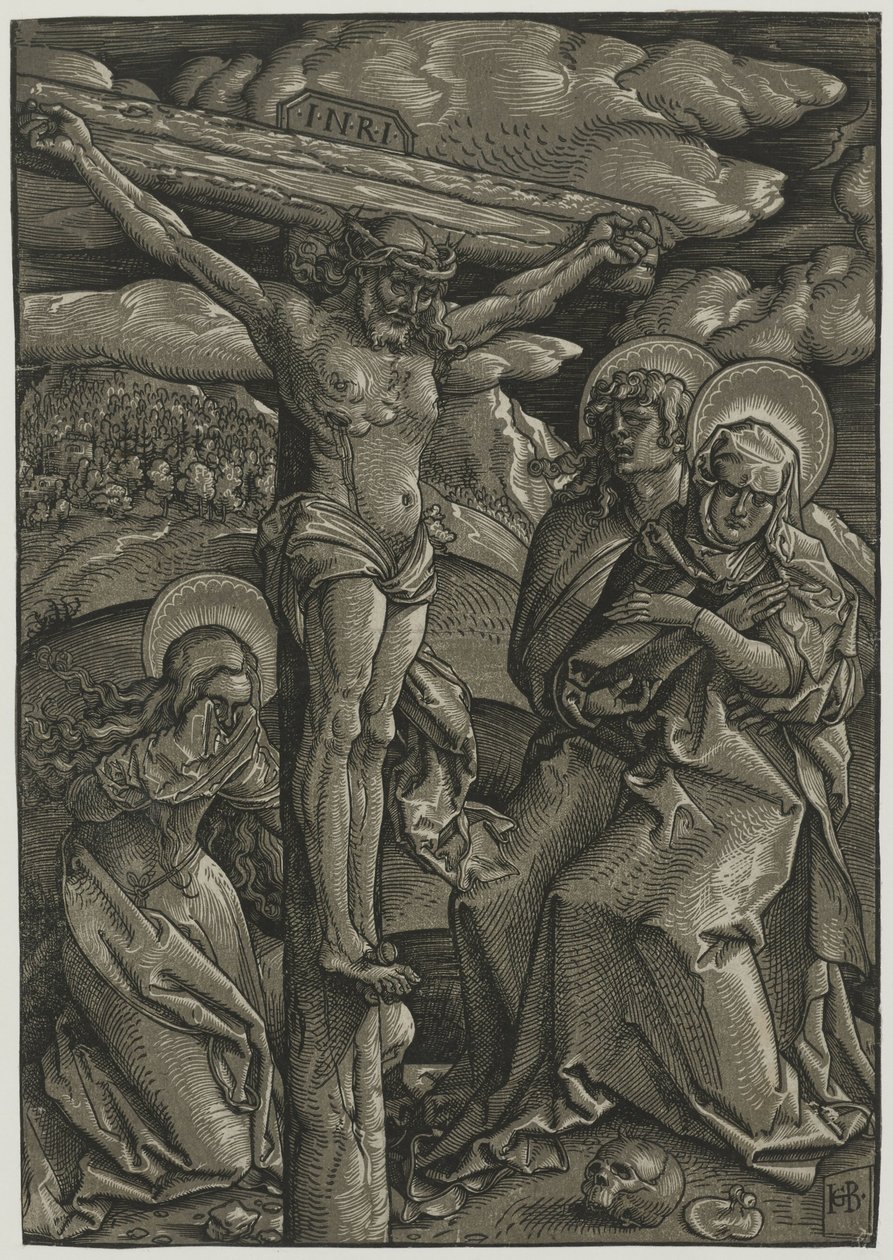 Kristus na kříži od Hans Baldung Grien