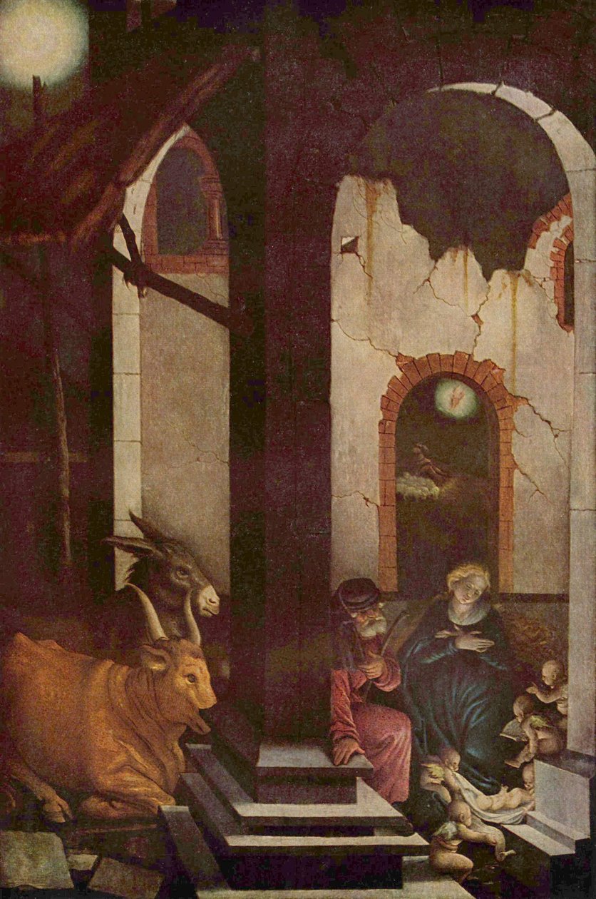 Němčina: Narození Krista Narození od Hans Baldung Grien
