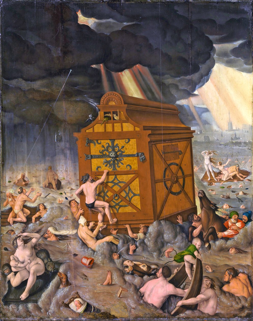 Německy: Potopa Deluge od Hans Baldung Grien