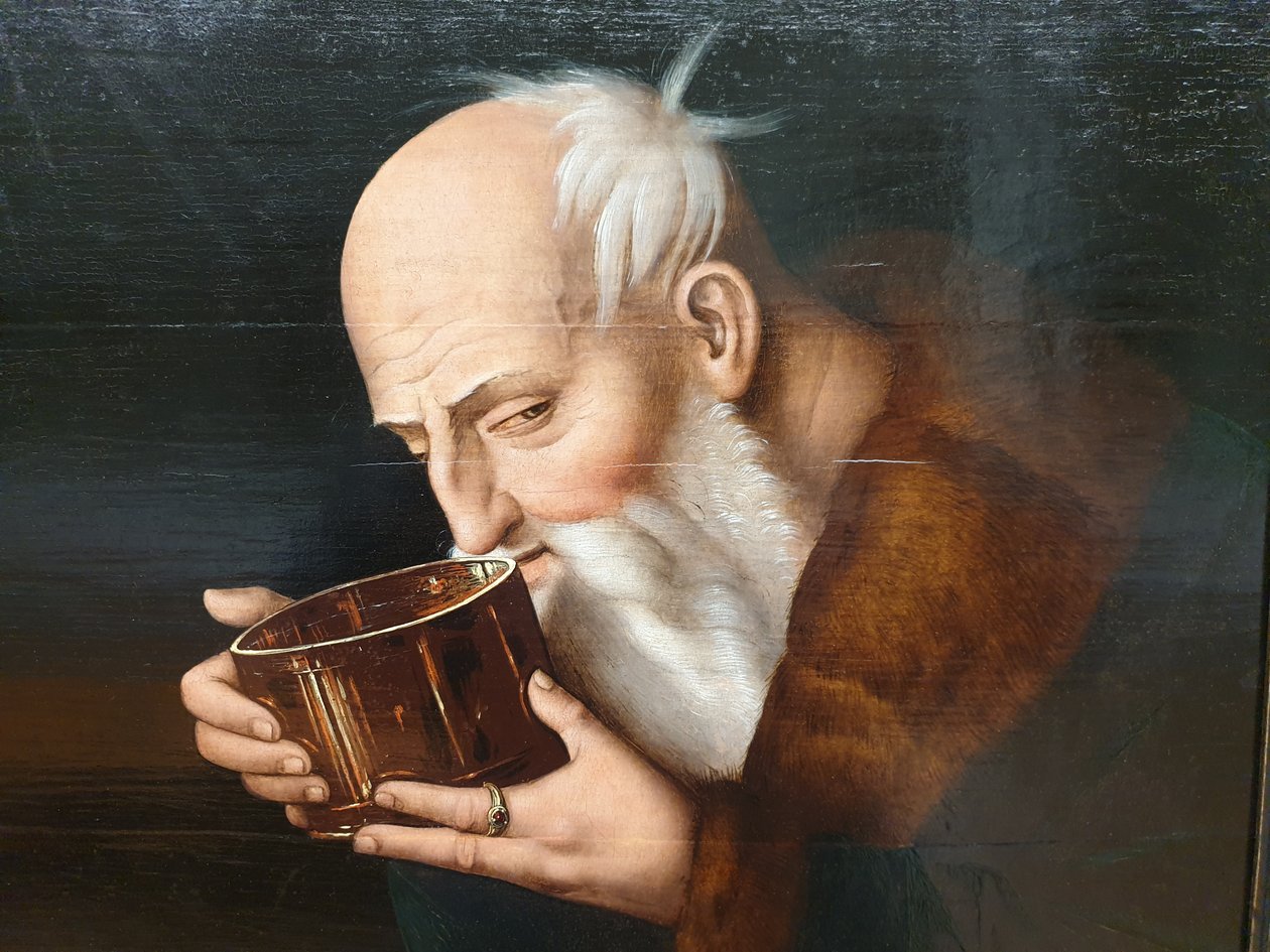 Německy: Lot a jeho dcery (fragment) Lot (fragment) od Hans Baldung Grien