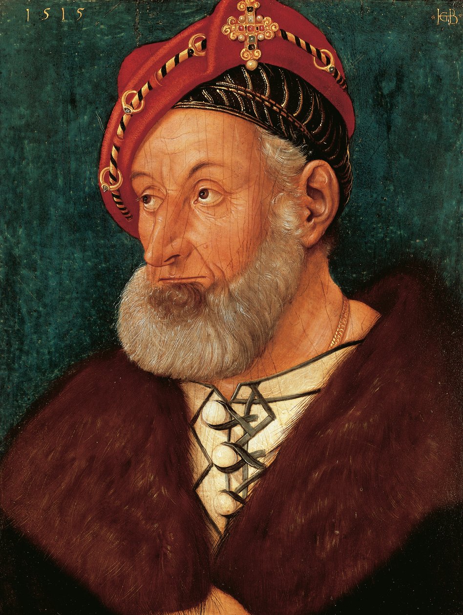 Portrét Kryštofa I., markraběte Bádenského od Hans Baldung Grien