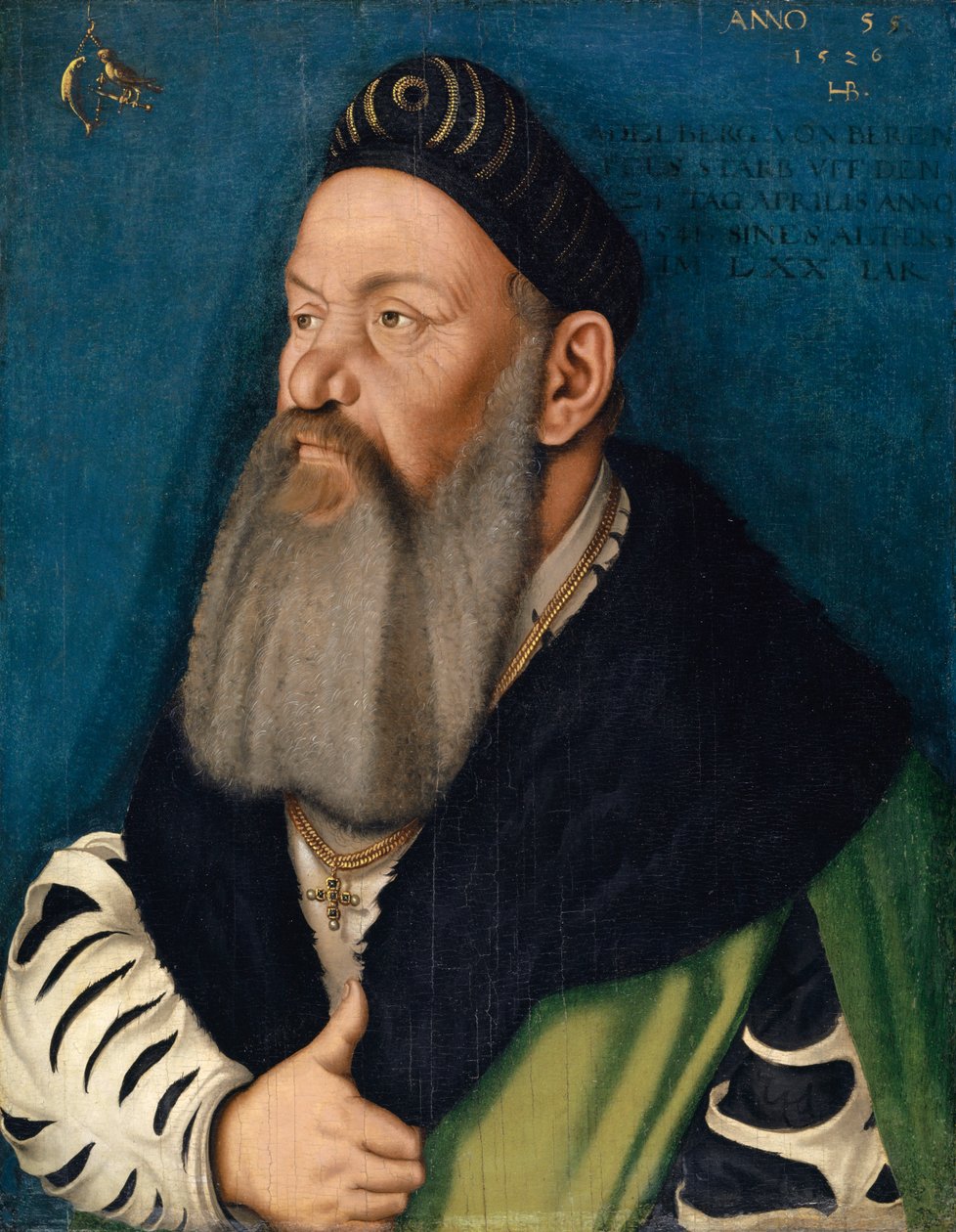 Portrét Adelberga III von Bärenfels, 1526 od Hans Baldung Grien