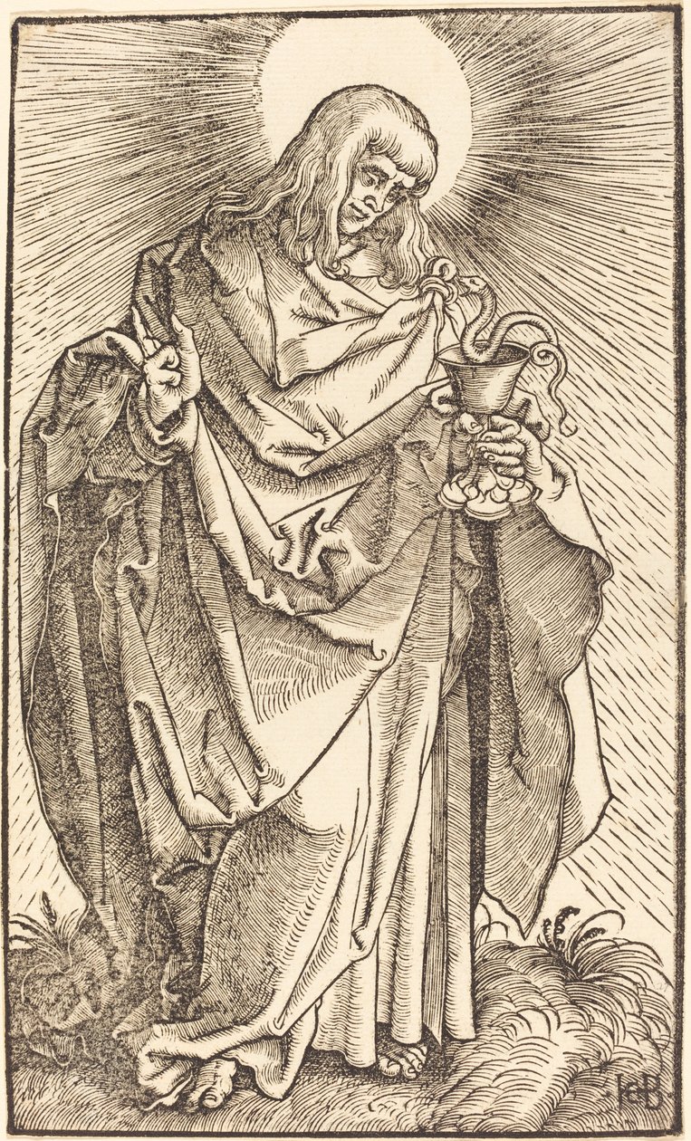 Svatý Jan od Hans Baldung Grien