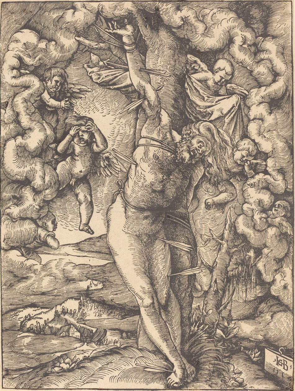 Svatý Šebestián od Hans Baldung Grien