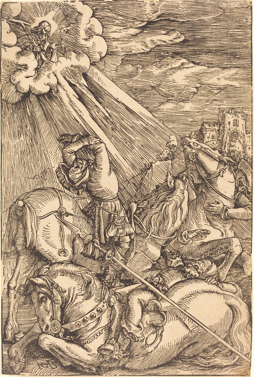 Obrácení svatého Pavla od Hans Baldung Grien