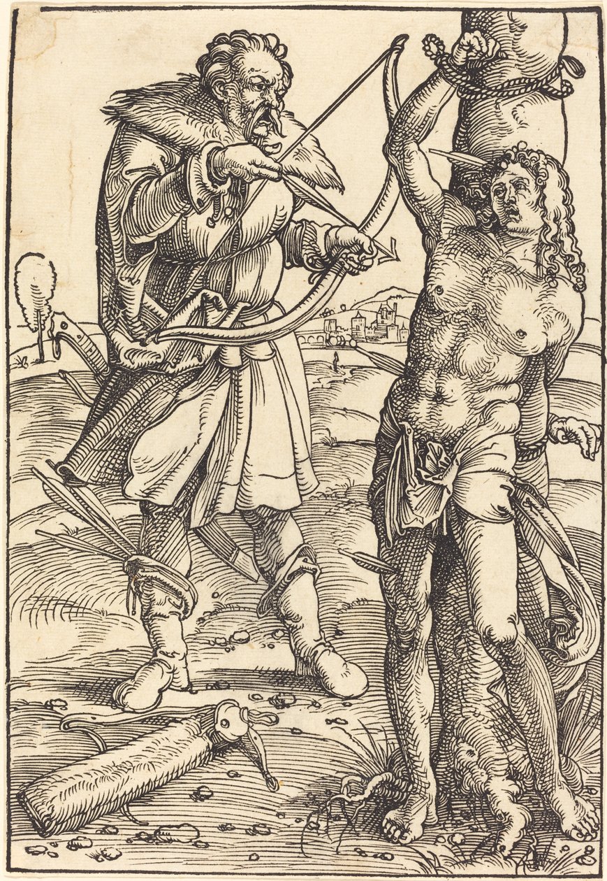 Umučení svatého Šebestiána od Hans Baldung Grien