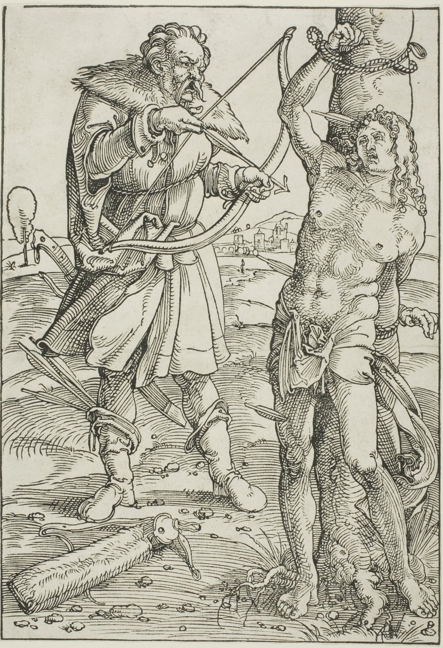 Umučení svatého Šebestiána od Hans Baldung Grien