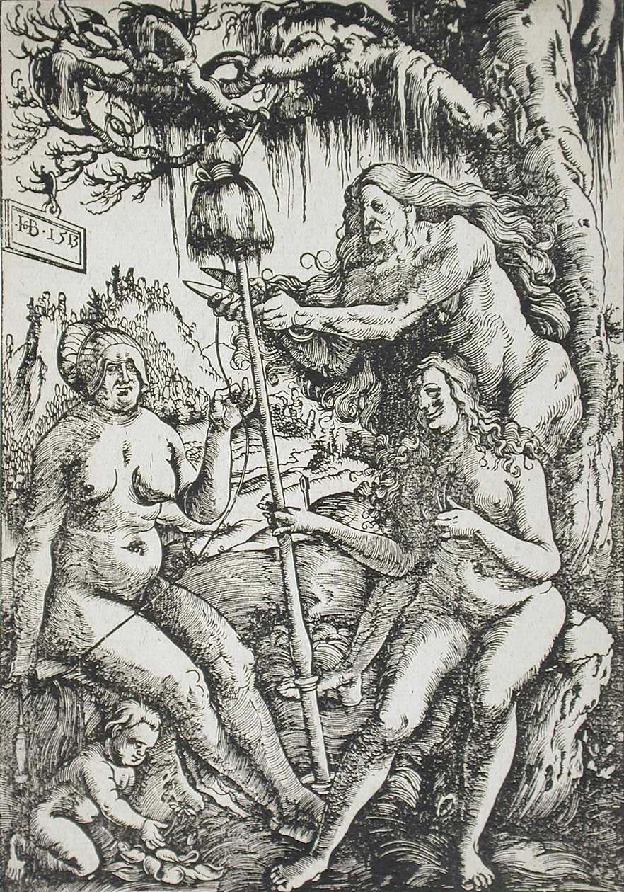 Tři sudičky od Hans Baldung Grien