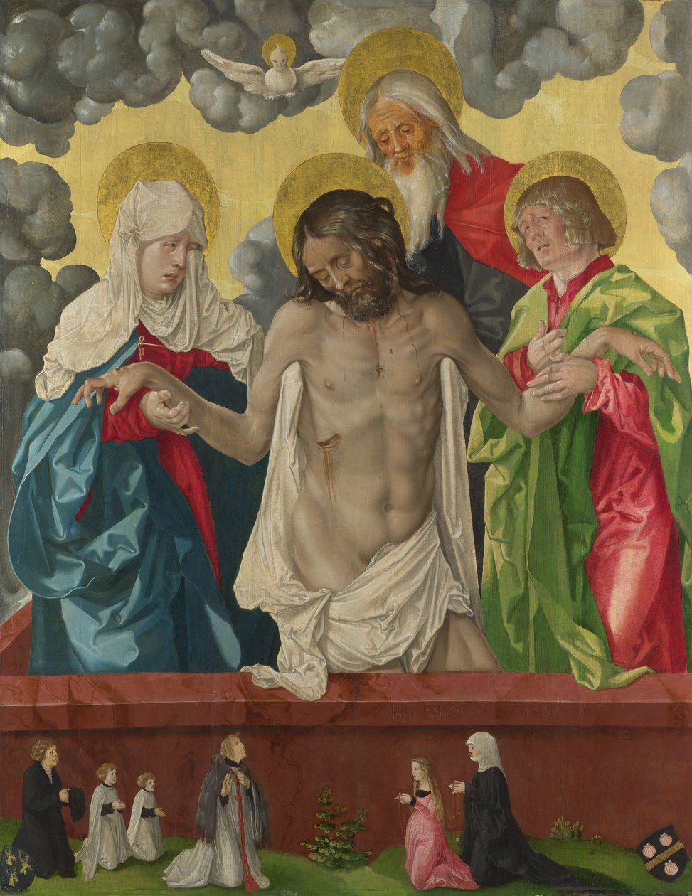 Trojice a Mystic Pietà od Hans Baldung Grien