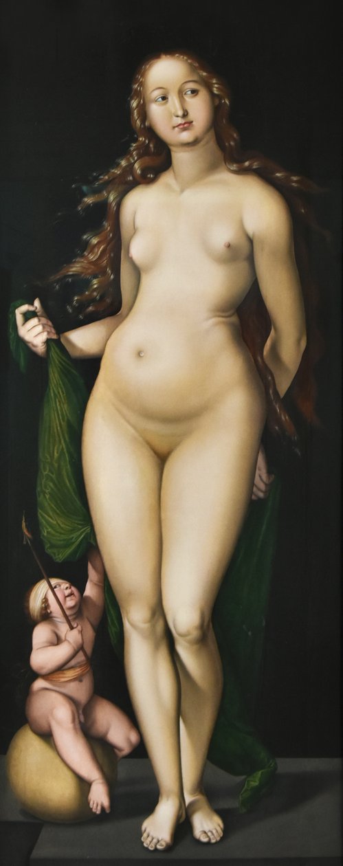 Venuše a Amor od Hans Baldung Grien