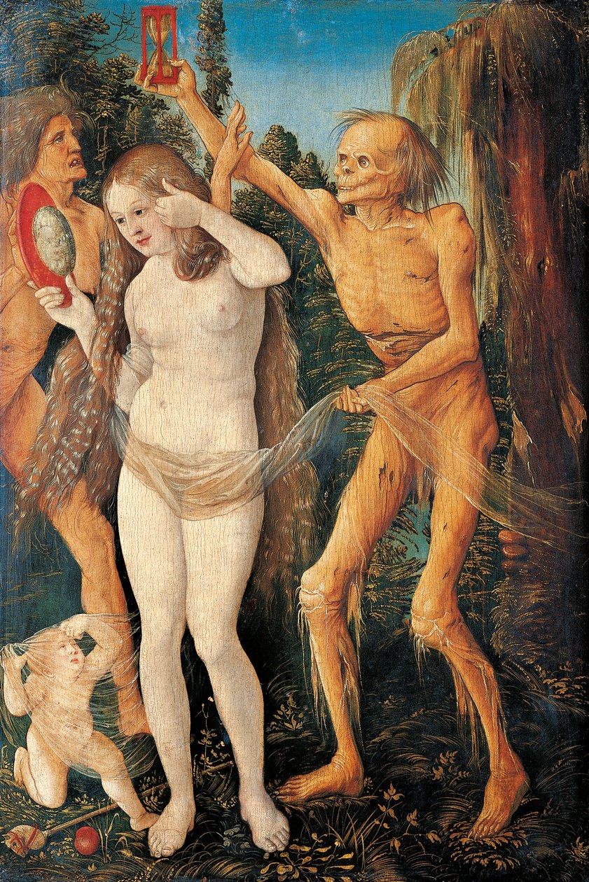 Mládí a smrt od Hans Baldung Grien