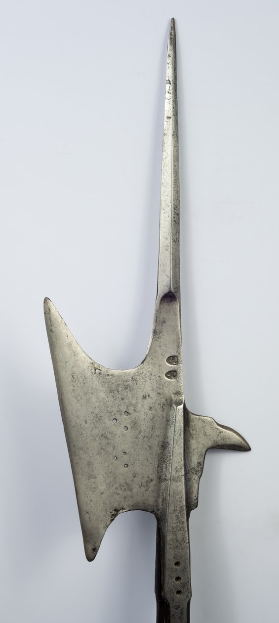 Halapartna, cca 1600-25 (ocel a dřevo) od Hans Balthasar Bodmer
