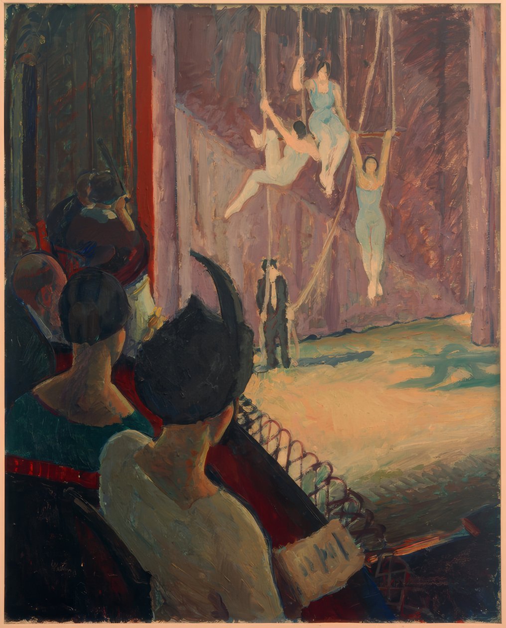 Skupina hrazd ve vaudeville od Hans Barthelmess
