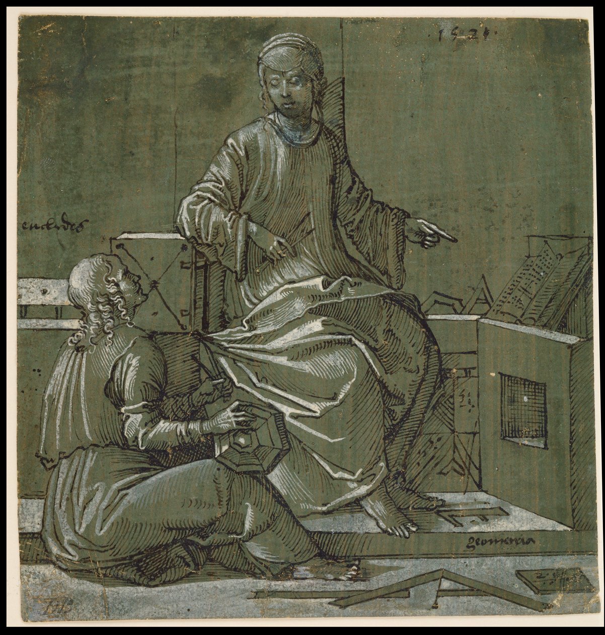 Eukleidés a geometrie od Hans Brosamer