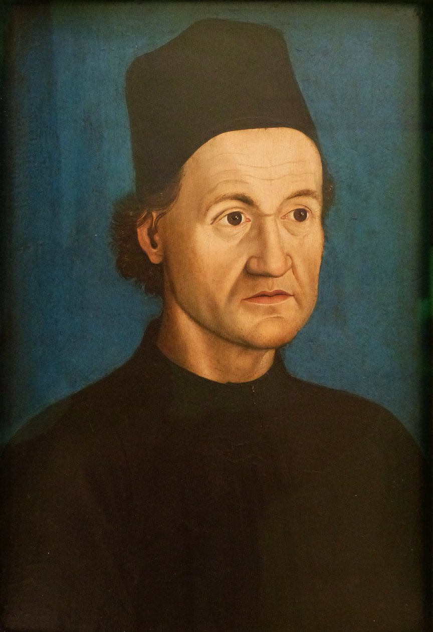 Německy: Johannes Geiler von Kaysersberg Johann Geiler von Kaysersberg od Hans Burgkmair the Elder