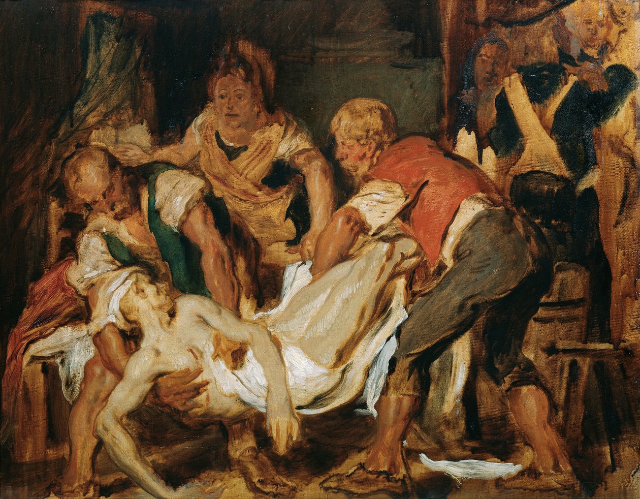 Obnova těla Jean-Paul Marat od Hans Canon