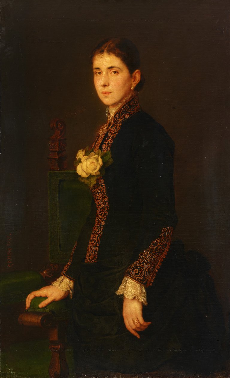 Portrét Louise Jaunerové od Hans Canon