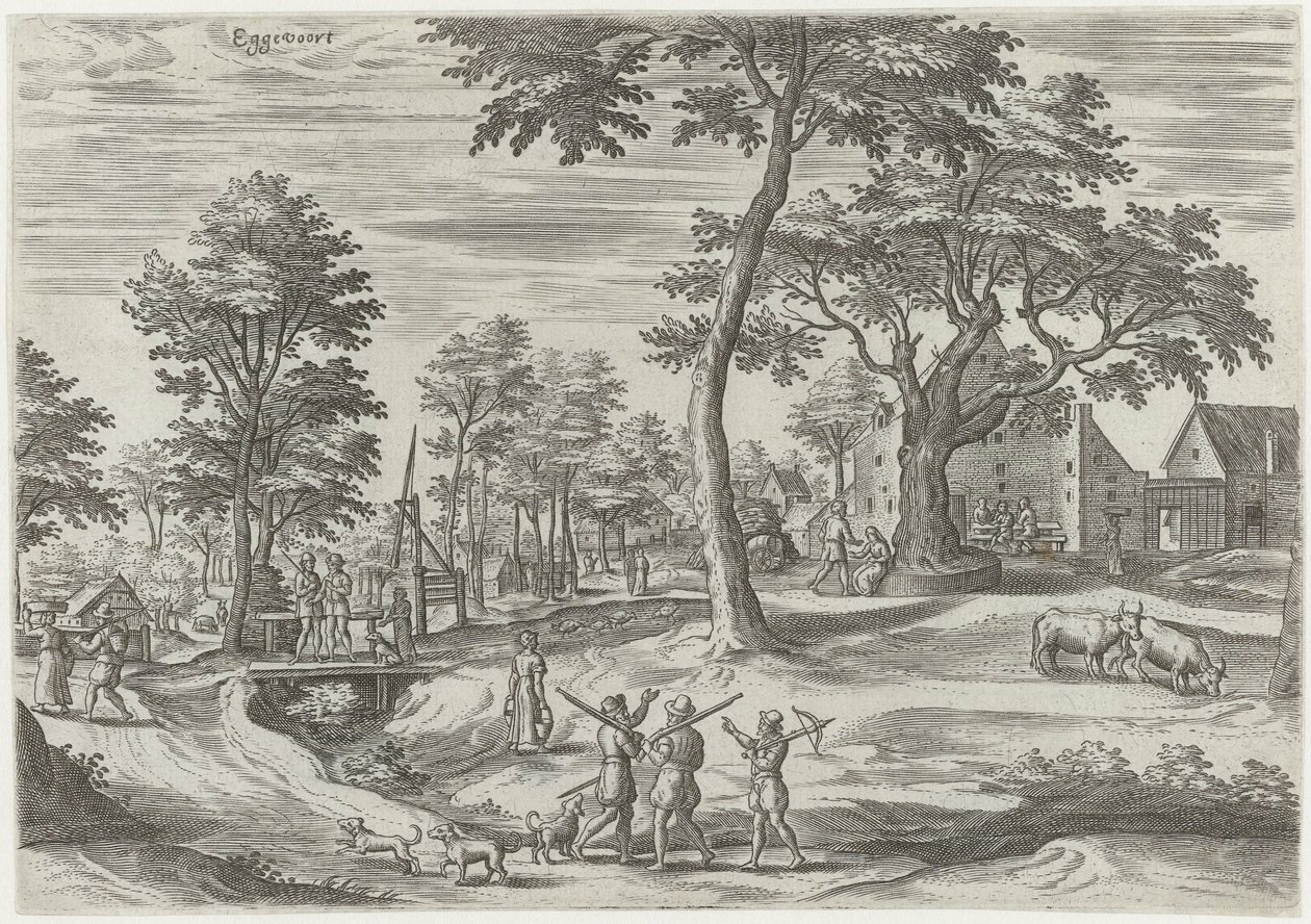 Pohled na Eggevoort od Hans Collaert (I)
