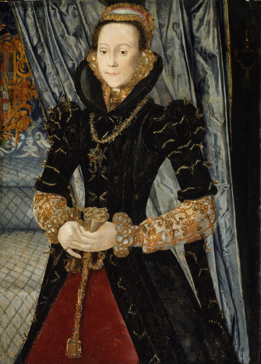 Portrét dámy z rodiny Wentworthů Pravděpodobně Jane Cheyne, 1563. od Hans Eworth