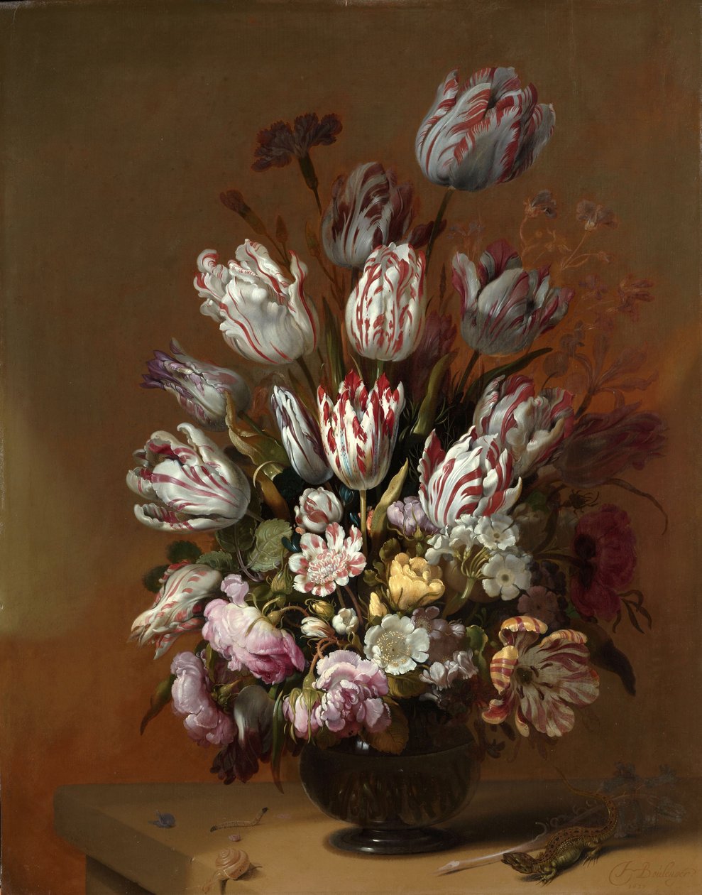 Zátiší s květinami, 1639. od Hans Gillisz. Bollongier