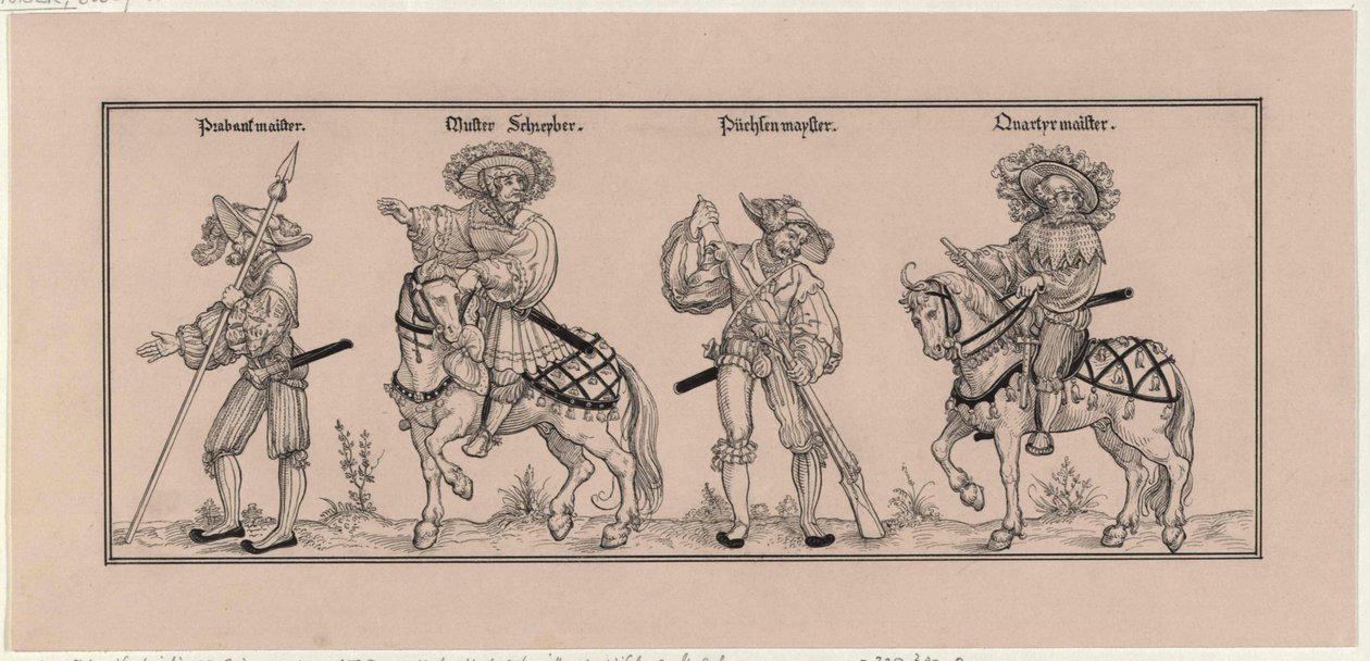 Obhájce Vídeň z roku 1529 - podle dřevorytu Nikolause Meldemanna od Hans Guldenmundt