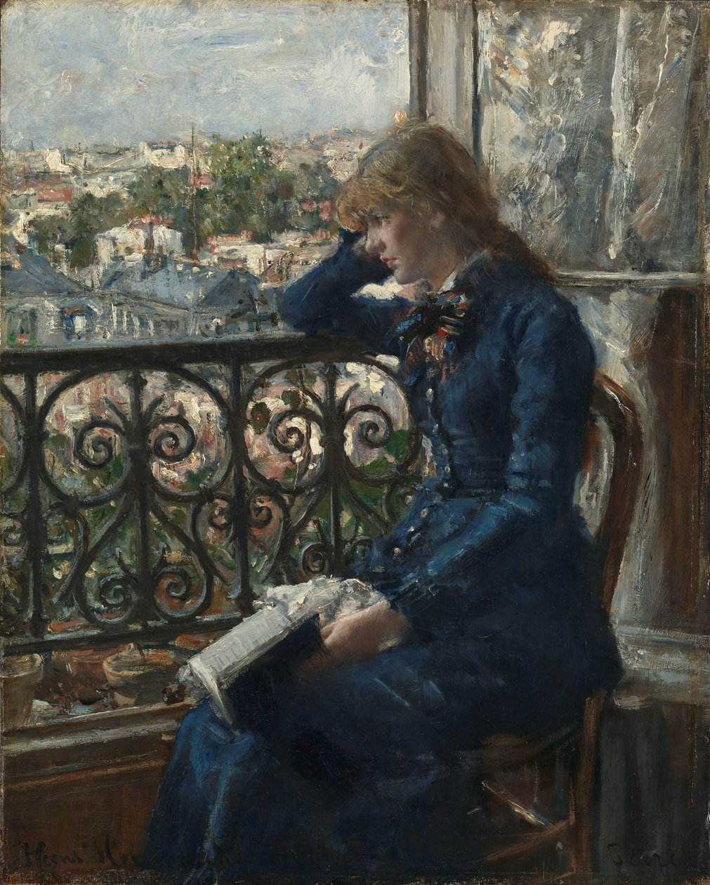 Norský jazyk Bokmål:  Ved vinduet At the Window od Hans Heyerdahl