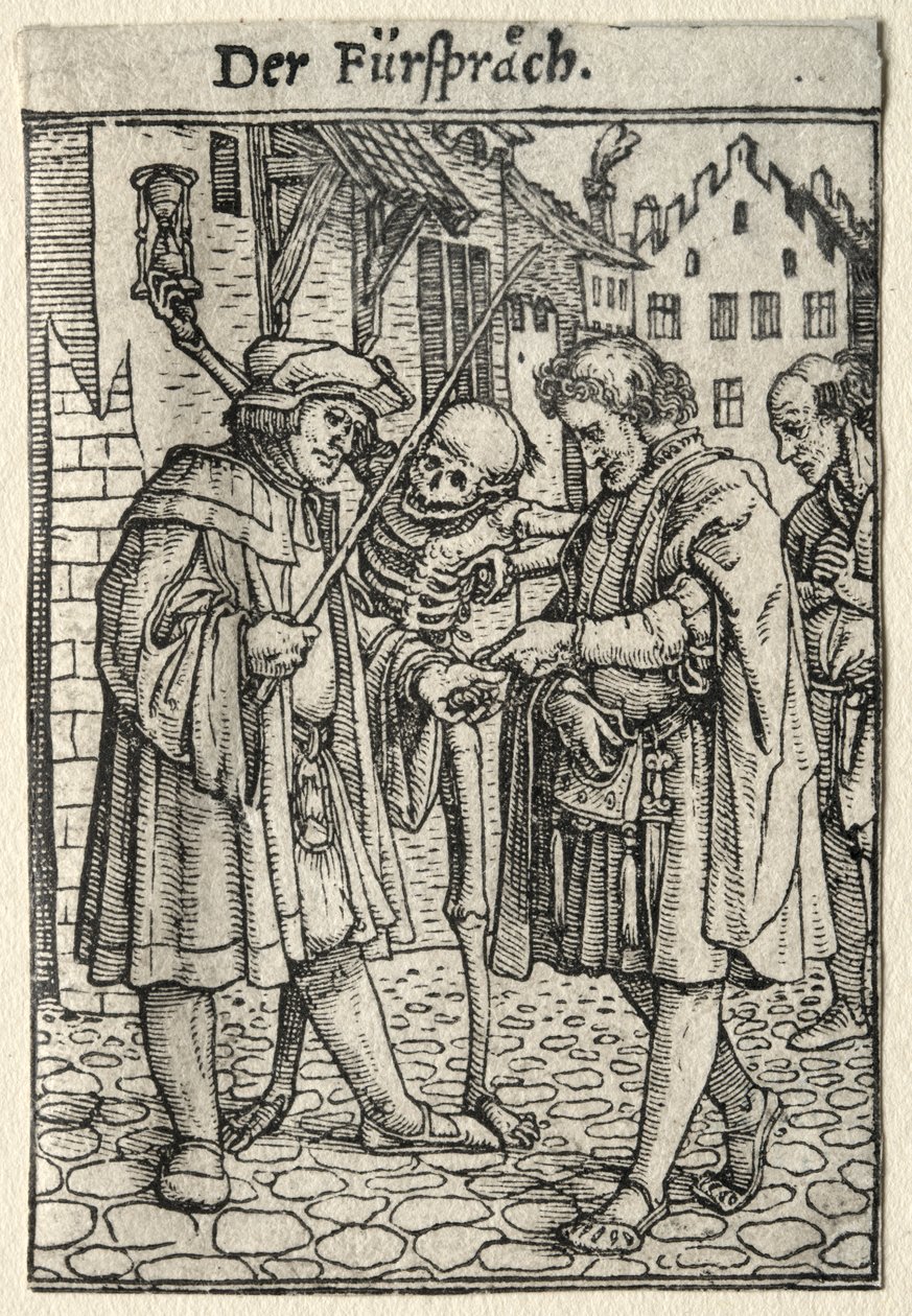 Tanec smrti: Obhájce od Hans Holbein