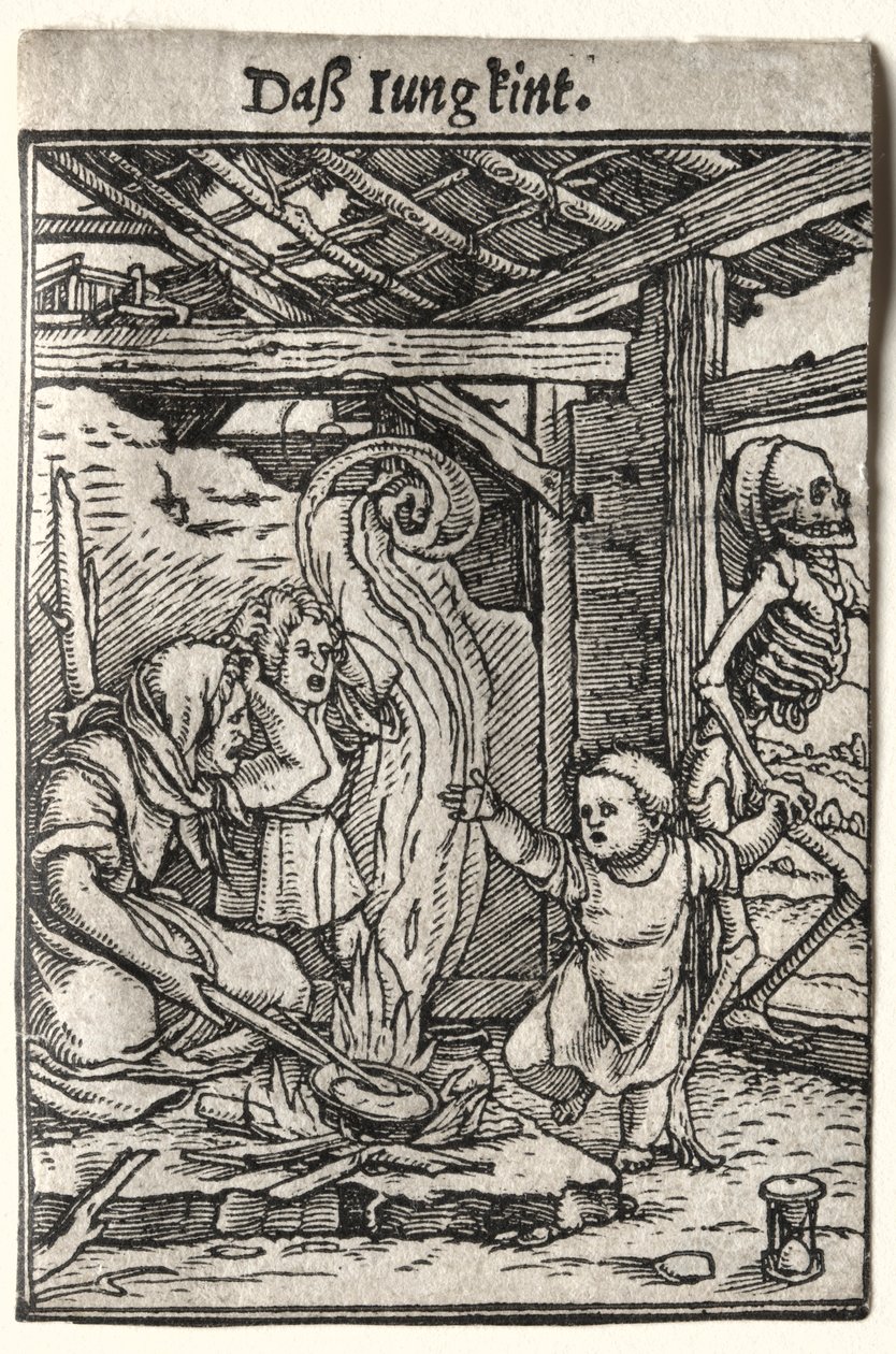 Tanec smrti: Dítě, c. 1526. od Hans Holbein